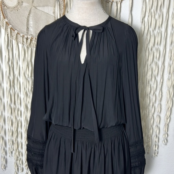 Ramy Brook NWT Black Rosey Mini Dress Size M - Picture 7 of 12